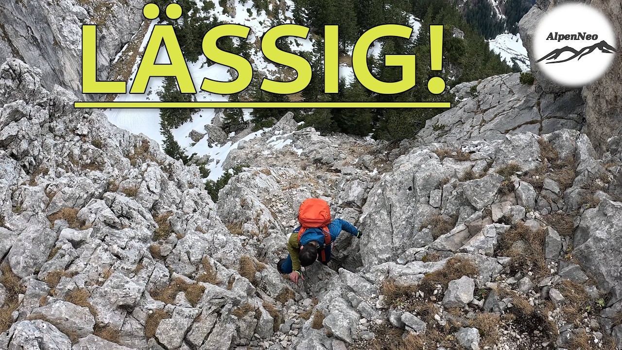LÄSSIGE KRAXELEI: Hochsalwand NW-GRAT | Lechnerkopf | T4