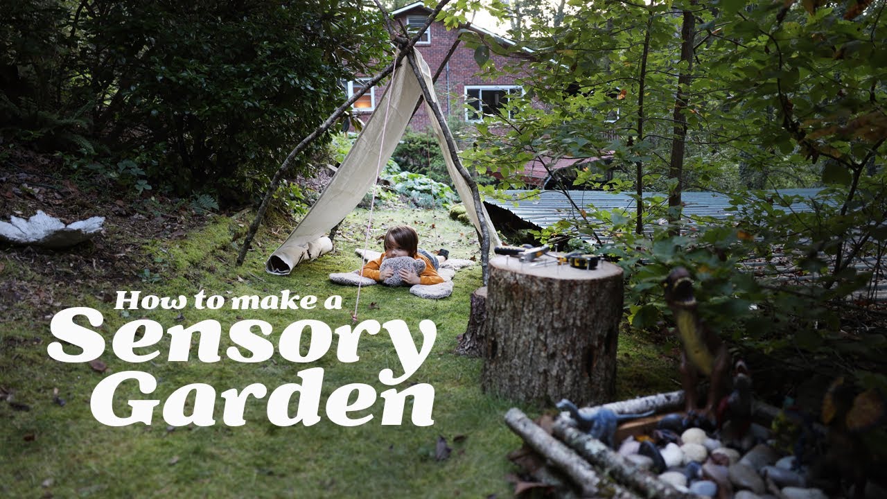 DIY Sensory Garden - How to Create a Budget Friendly Sensory Garden