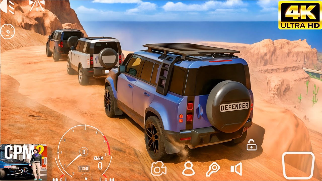 Land Rover Defender - Off-roading Convoy - Car Parking Multiplayer 2 Gameplay