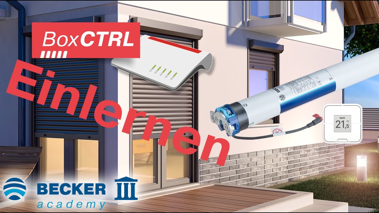 BoxCTRL Rollladenantrieb Typ D01 - Inbetriebnahme mit der Fritz!Box