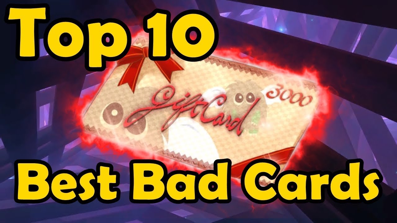 Top 10 Best Bad Cards in YuGiOh