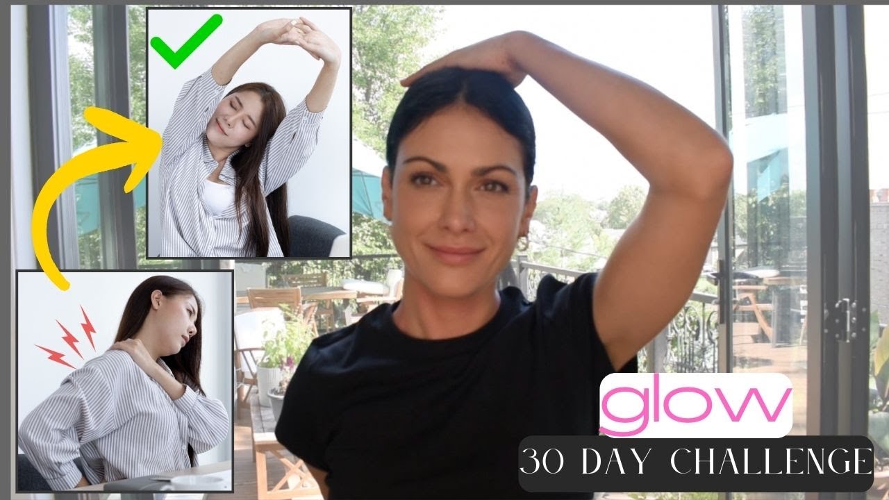Day 4: Release Neck Tension & Downward Pull | 30 Day Face Yoga Challenge