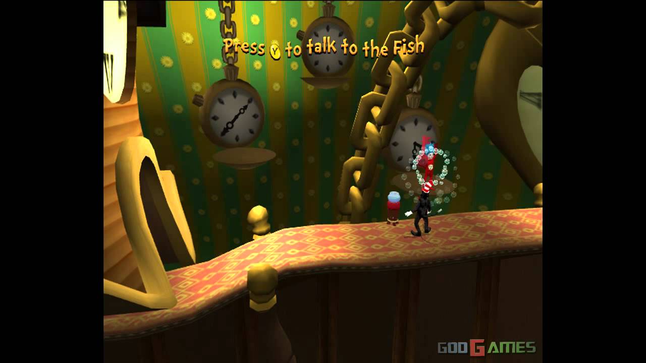 Dr. Seuss' The Cat in the Hat - Gameplay Xbox HD 720P (Xbox to Xbox 360)