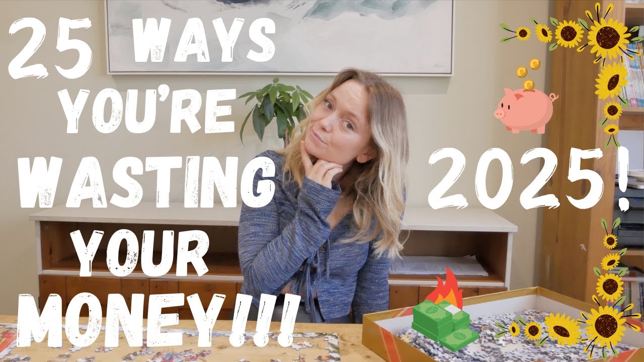 25 Ways you should STOP wasting MONEY in 2025! FRUGAL | BUDGET | INFLATION BUSTING TIPS! 🤑💰💷