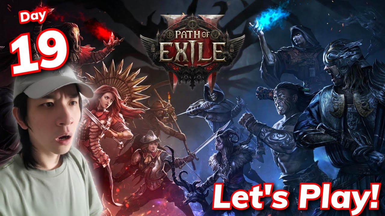 Path of Exile 2 - Let's Play Day19 [LIVE] New Monk YAY