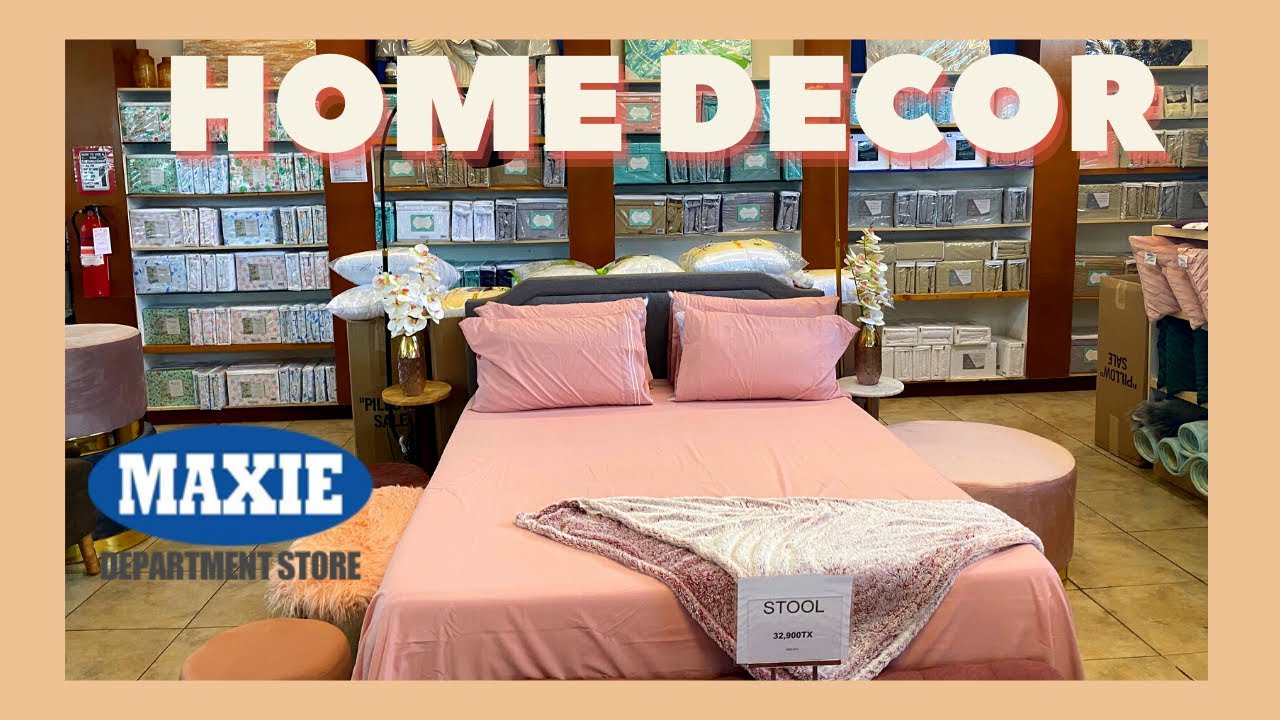HOME DECOR TOUR FOR SPRING - MAXIE DEPARTMENT STORE | MANDEVILLE JAMAICA
