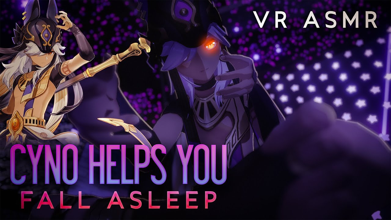 ASMR VR ✨ Cyno Helps You Fall Asleep 💎 | Plucking & Mouth Triggers  🌊 No Talking 😴 VRChat