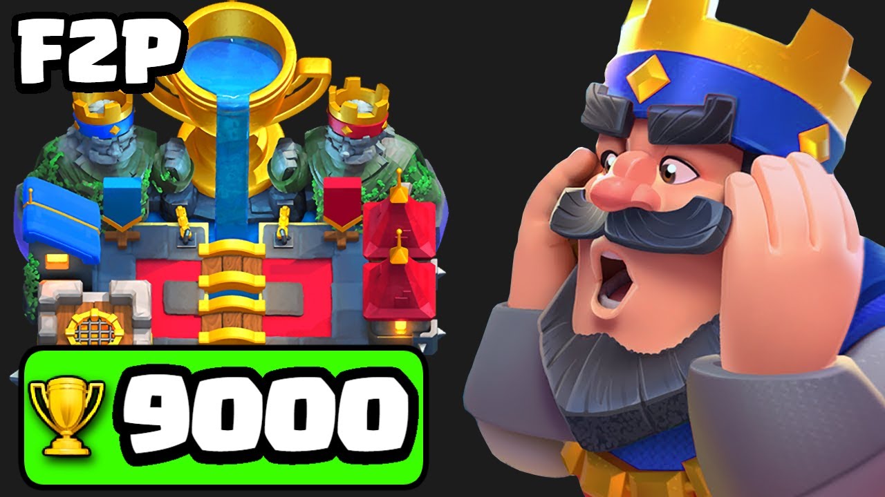 How I BEAT Clash Royale As Free To Play! (F2P ep. 17)