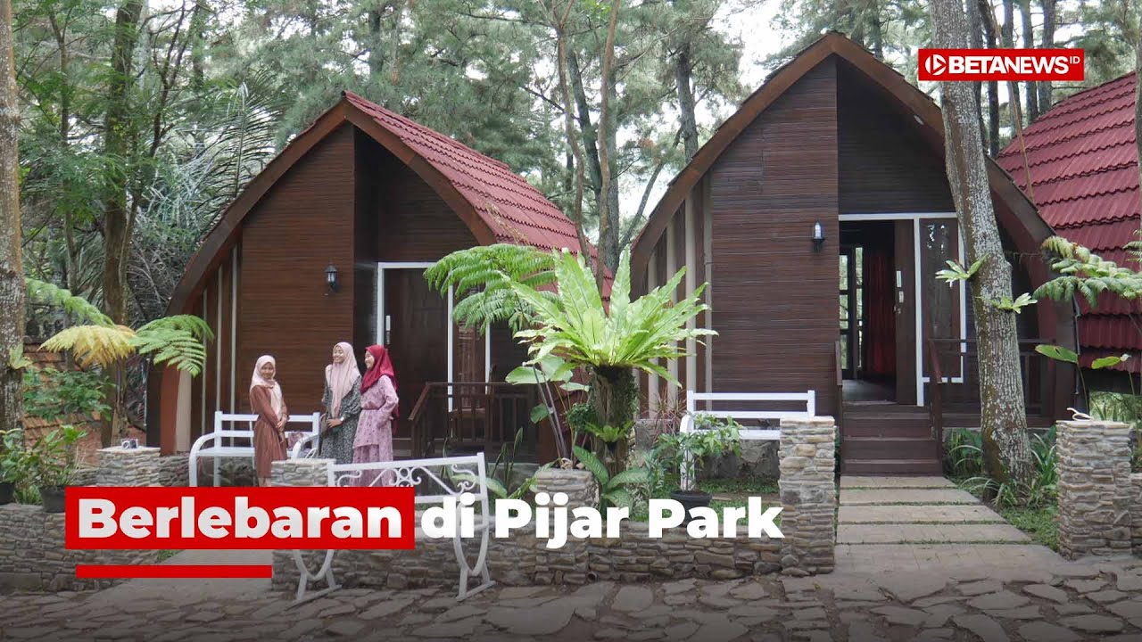 Asyiknya Berlebaran Bareng Keluarga di Wana Wisata Pijar Park
