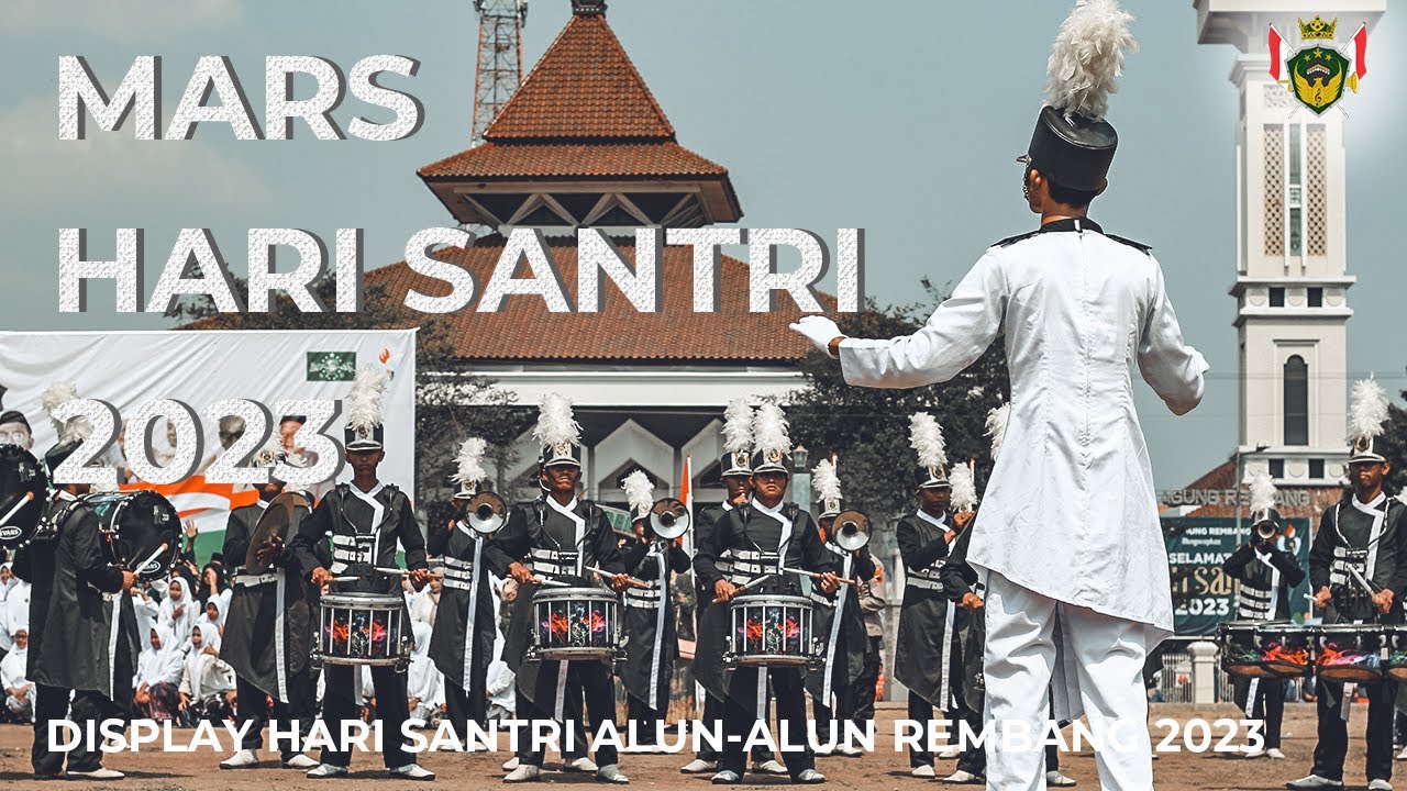 Mars Hari Santri | Display in Alun-alun Rembang | HSN 2023