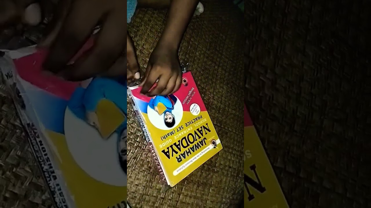 jawahar navodaya book unboxing