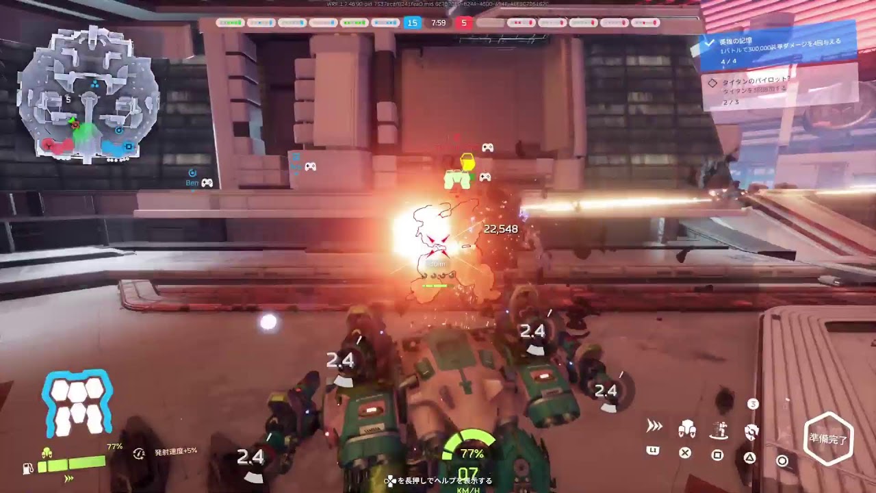 (PS5Live-War Robots:Frontiers)うぉーあいにー