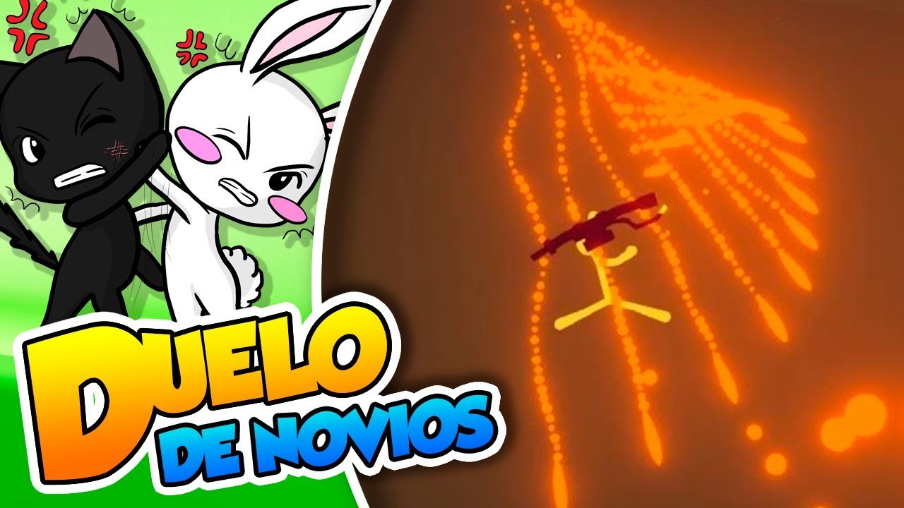 ¡En la cara! |#112| Duelo de novios (Stick fight) DSimphony y Naishys