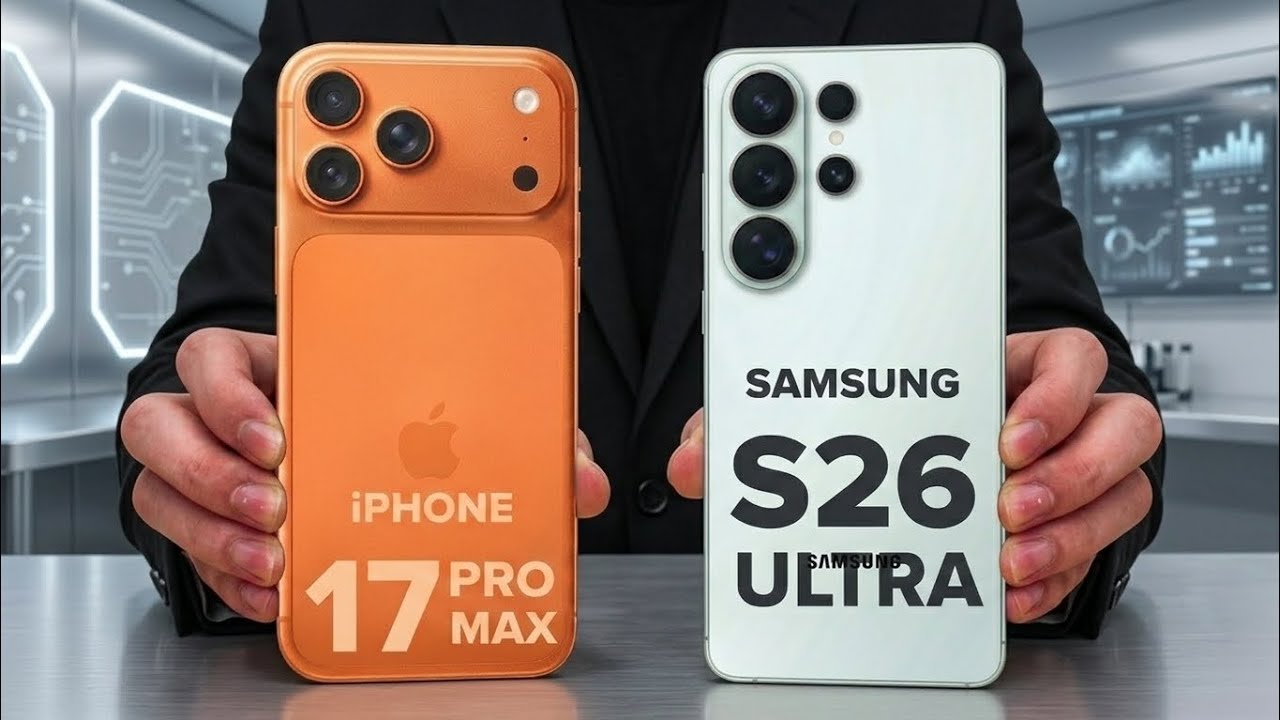 Galaxy S26 Ultra vs iPhone 17 Pro Max 🔥 Le choc de 2026… Samsung a vraiment pris l’avantage ?