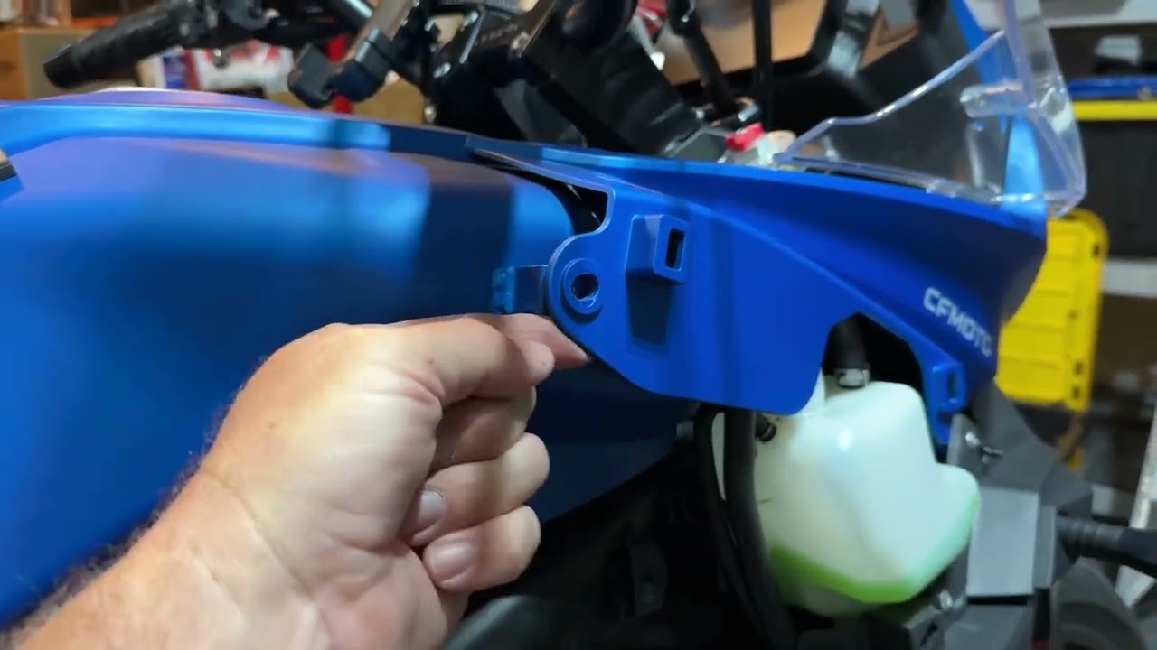2022 CFMOTO Adventura 650 How to Change Spark Plugs and air filter