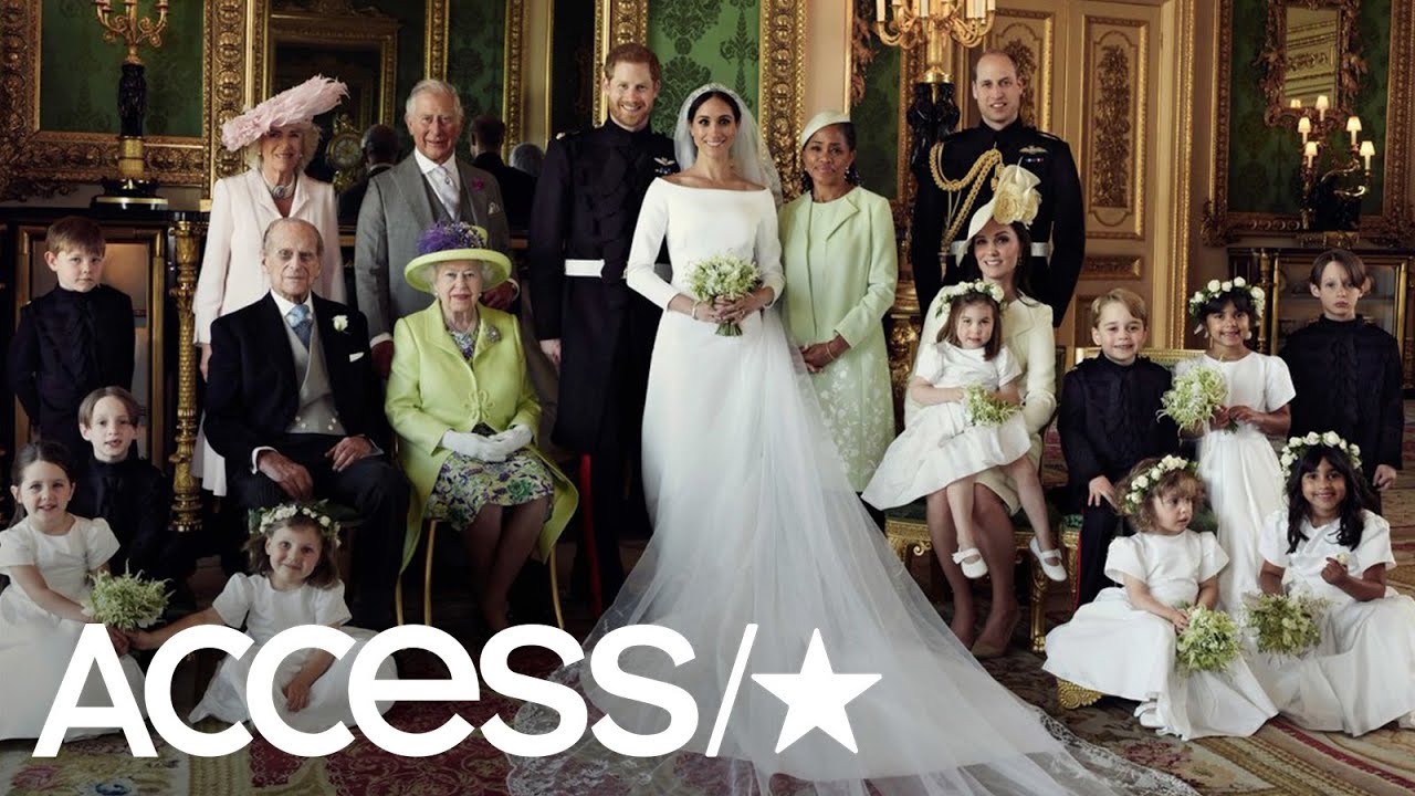 Meghan Markle & Prince Harry's Official Wedding Portraits Are Here & They're Stunning