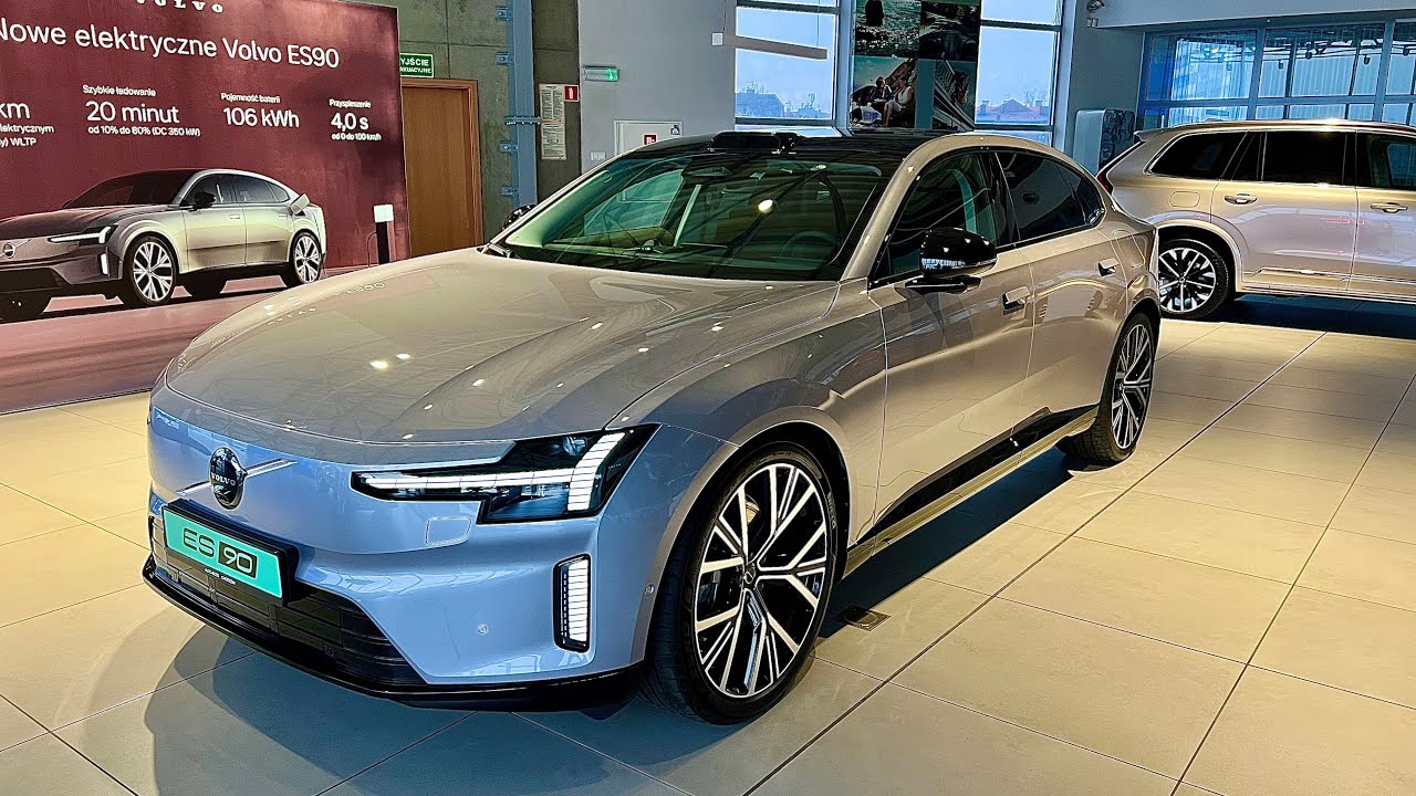 Volvo ES90 Ultra | Aurora Silver | Nordico Charcoal seats