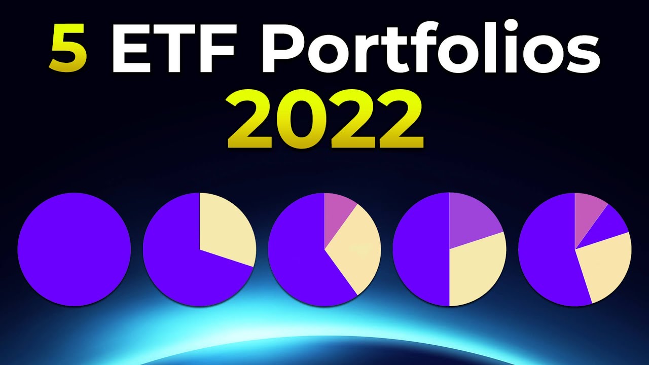 5 ETF Weltportfolios f&uuml;r den Crash 2022 🌎 ETF Musterportfolios mit Gewichtung