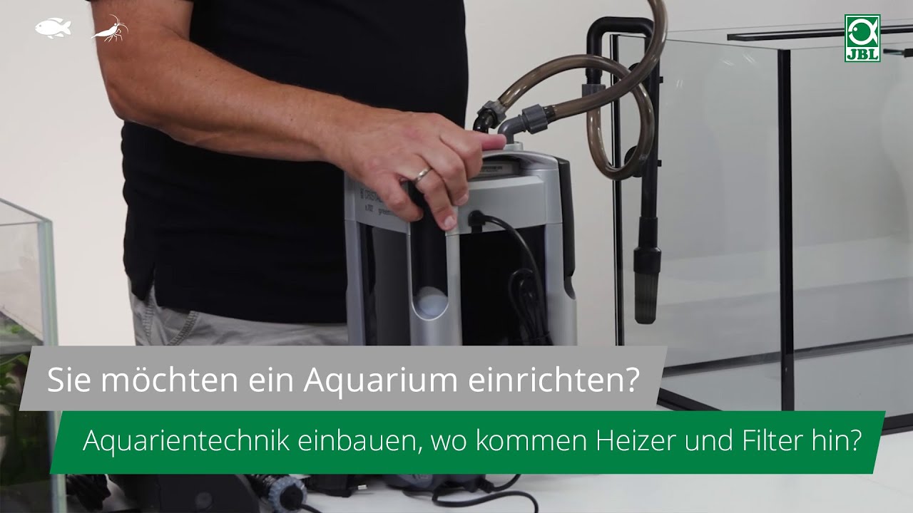 JBL TV #19 Teil 1:  Aquarieneinrichtung - Aquarientechnik- Wo kommen Heizer und Filter hin?