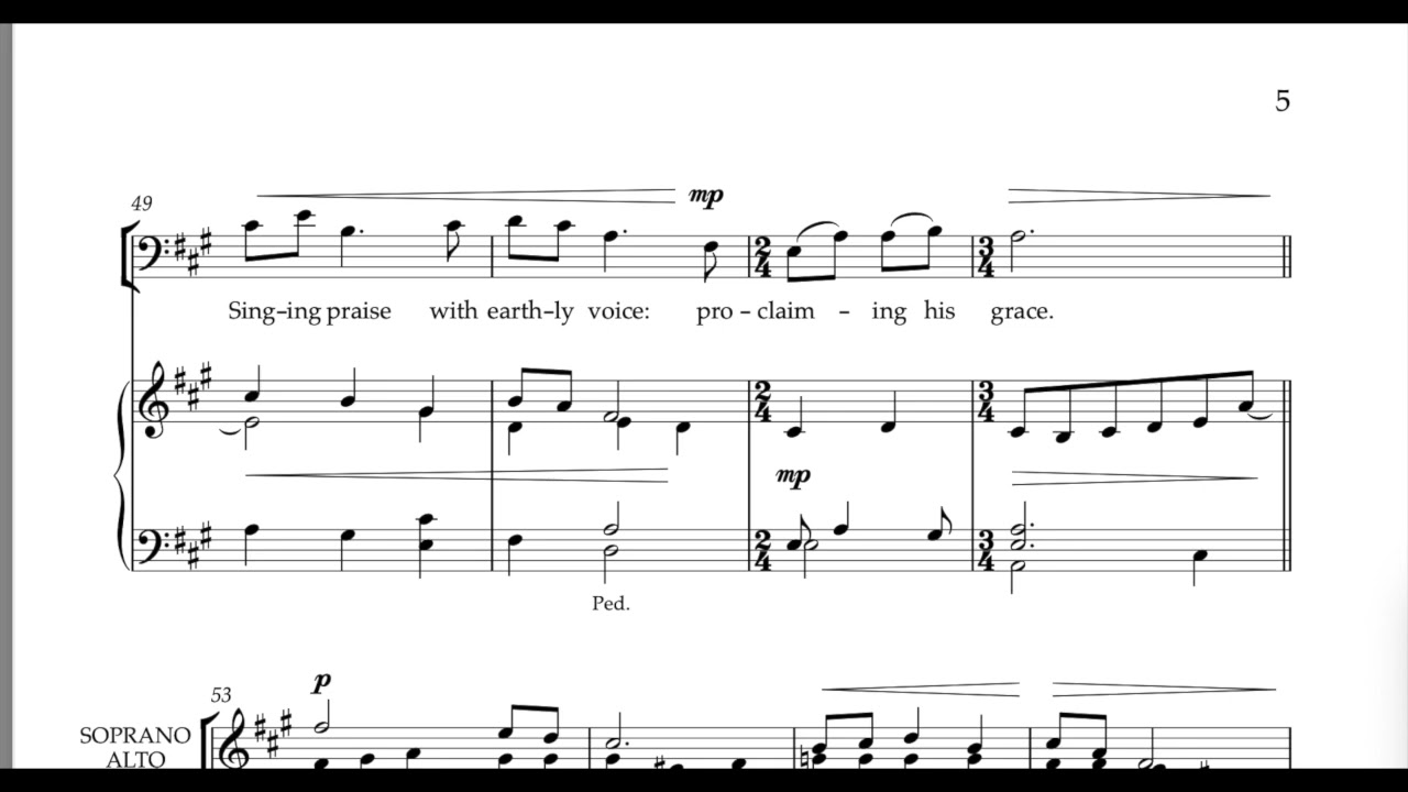 CHRISTMAS LULLABY - Thomas Hewitt Jones - Vivum Singers, Thomas Hewitt Jones