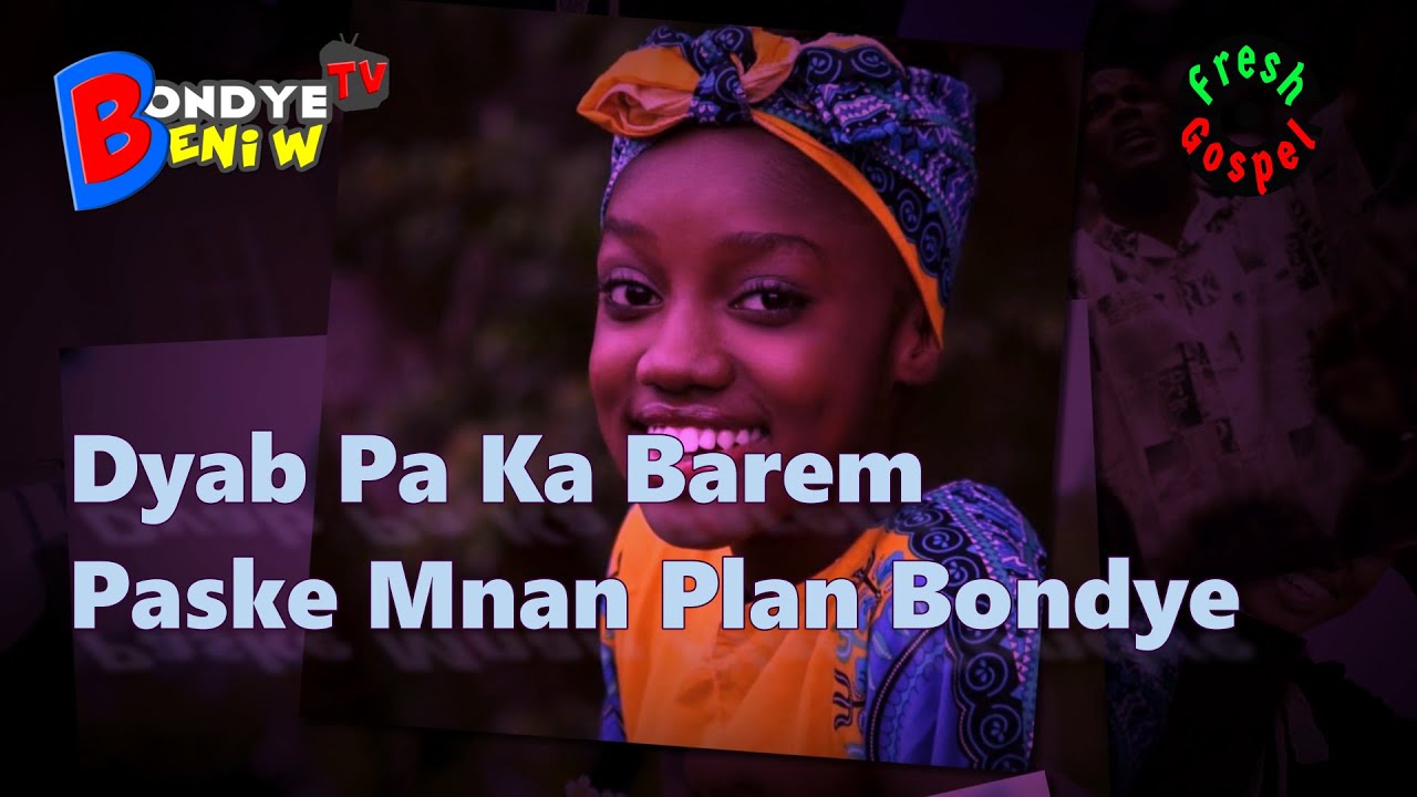 MWEN NAN PLAN BONDYE - LOUTCHINA DECIUS _ LYRICS 🙏Viv Jezi Tv🙏  BEST HAITIAN GOSPEL SONG 2020
