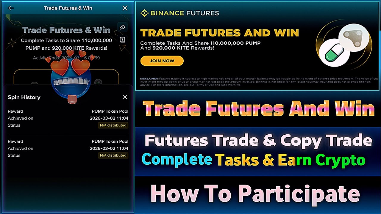 Binance Trade Futures And Win || Futures Trade & Copy Trade || How To Complete Tasks & Earn Crypto R