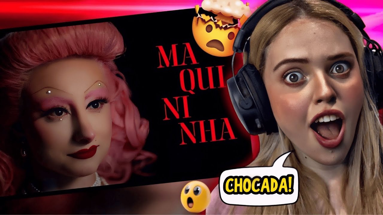 MAQUININHA - RENATA SCHNEIDER *BIADEMOU (BIANCA MOURA) REAGINDO