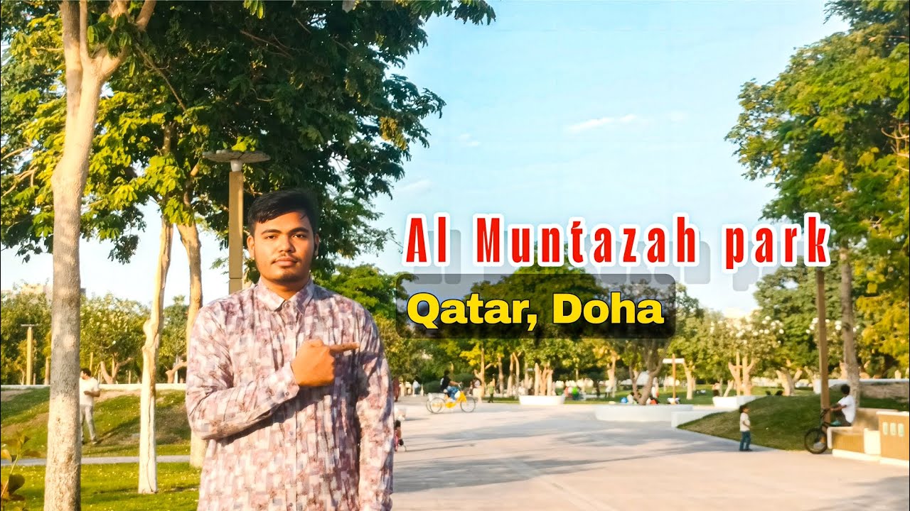 Al Muntazah park in doha city #qatar #doha #viral 