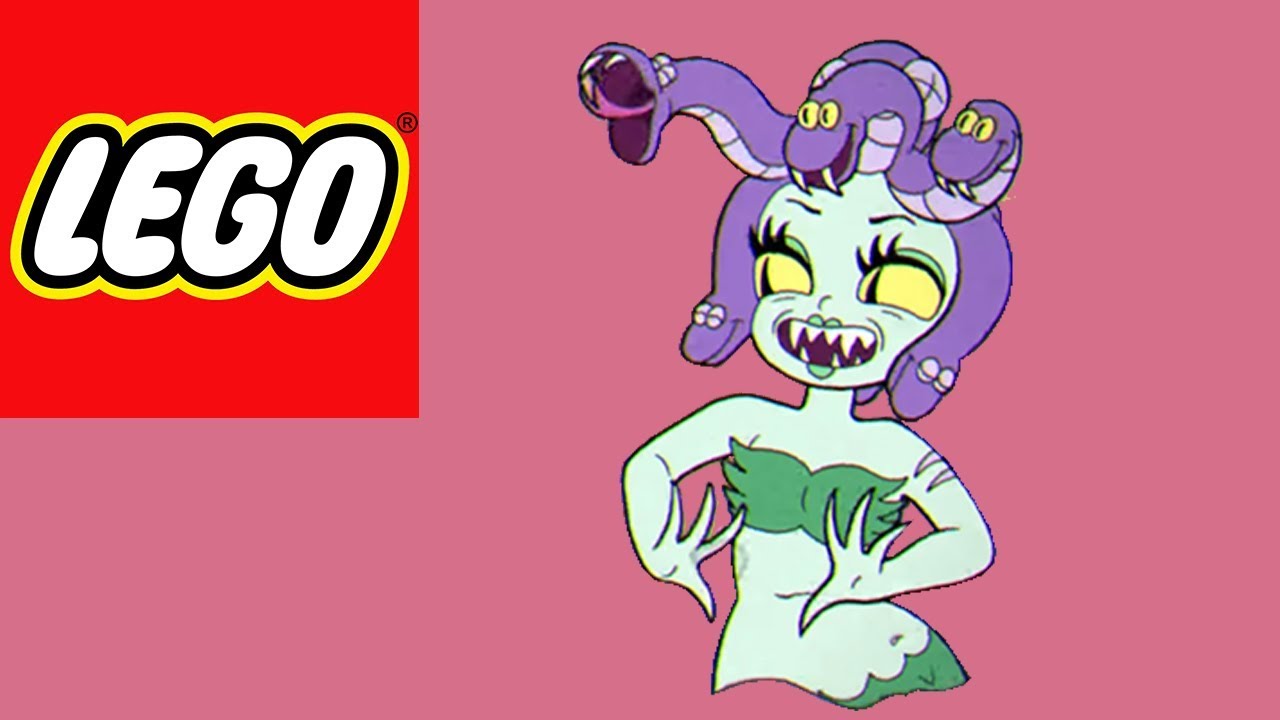 How to Build LEGO Cala Maria from Cuphead | Bricks and Clay Play
