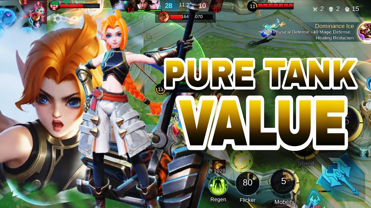 Hindi Ako Pabida, Frontline Lang—LOLITA TANK VALUE 😤🔥 MLBB