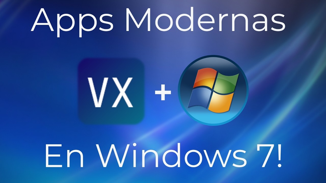 ¡Como instalar Apps Modernas en Windows 7!
