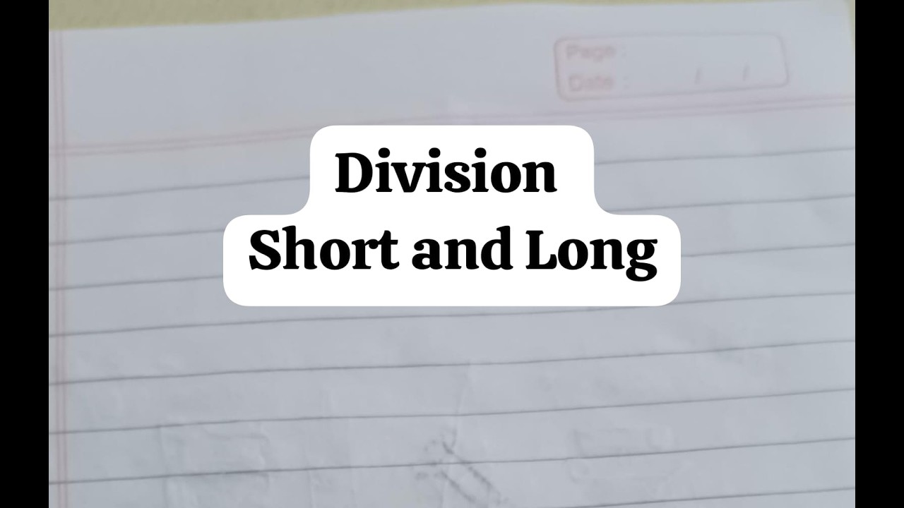 #division uk# maths grade 4 short and long division