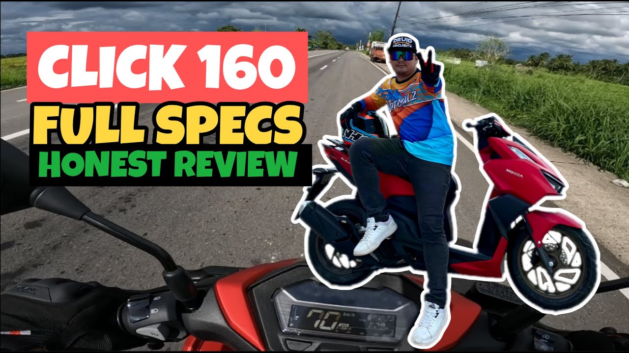 HONDA CLICK 160 REVIEW | FULL SPECS | POV Point Of View | Bakit Honda Click 160?? | Vario 160