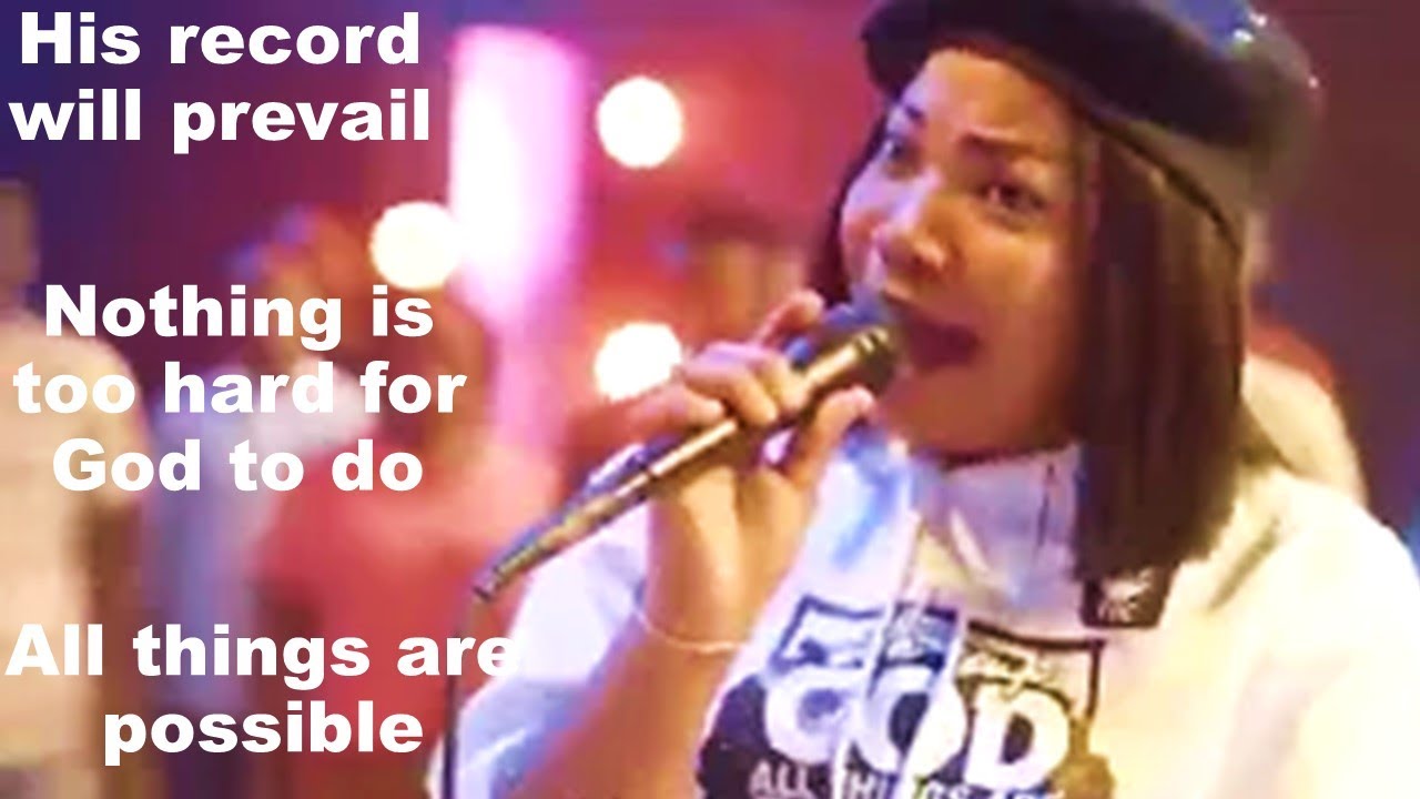 Mercy Chinwo - His Record Will Prevail / All Things Are Possible When We Pray
