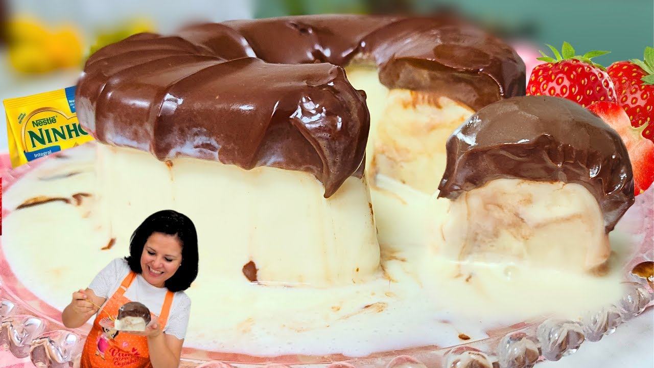 SORVETÃO CREMOSO DE NINHO - Receita super fácil, rápida e deliciosa