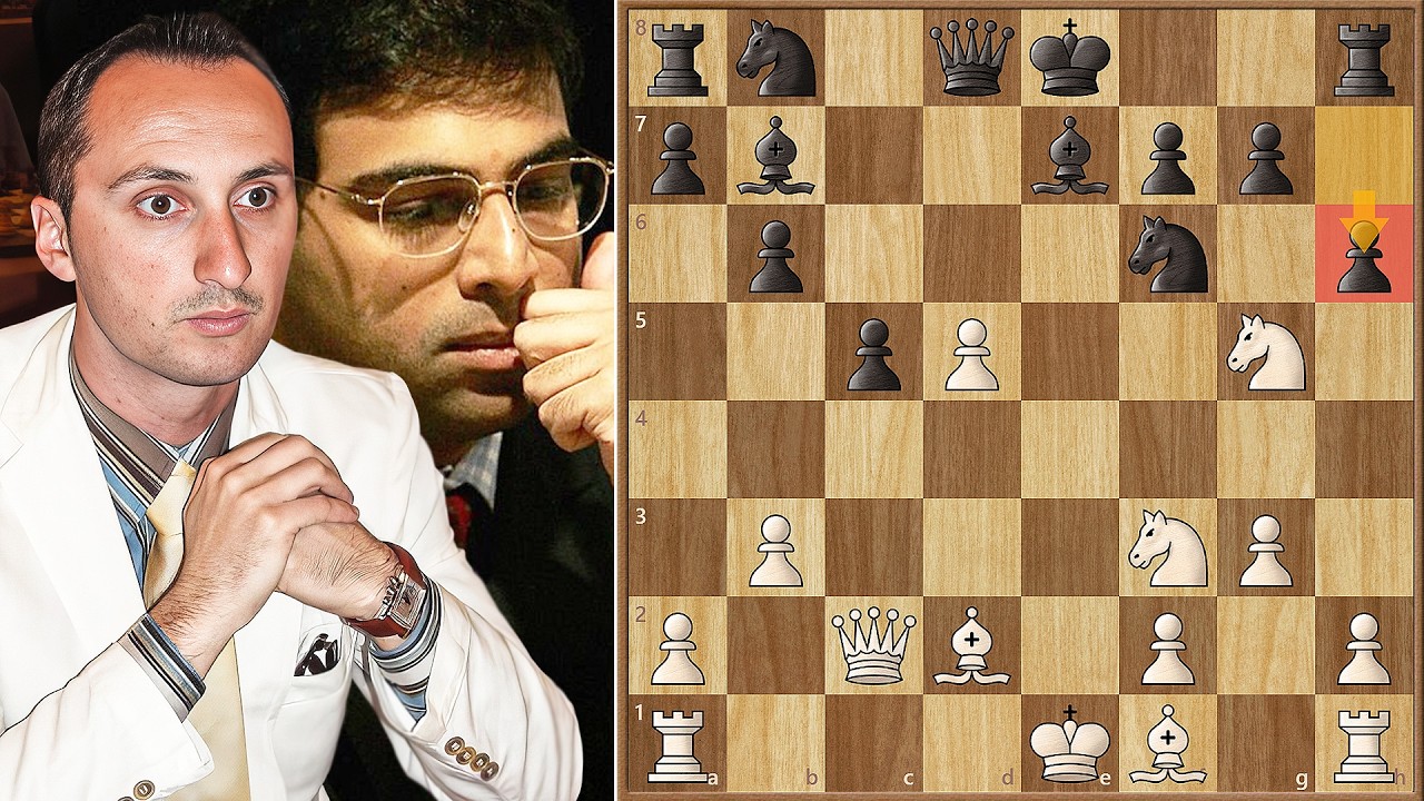One of The Greatest Attacks Ever Unleashed || Topalov vs Anand || MTel Masters (2005)