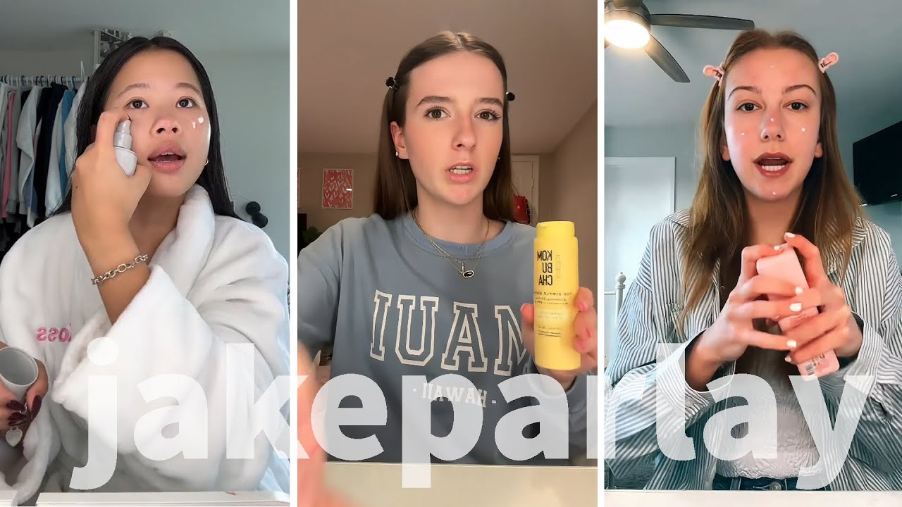 Makeup Tutorial Tiktok Compilation - GRWM  ( Get Ready With Me ) ❤️(Skincare, Makeup, Outfits) 693🥰