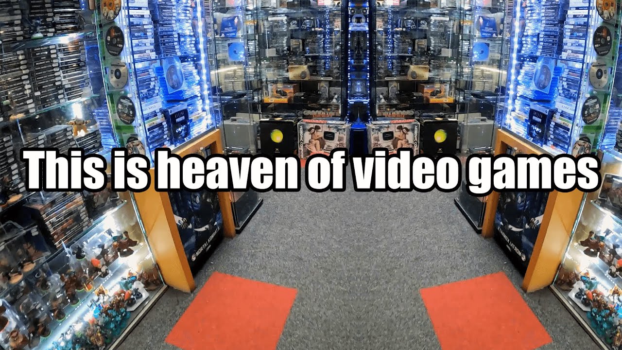 First time in a retro video game shop in the uk (Retro Games HQ)