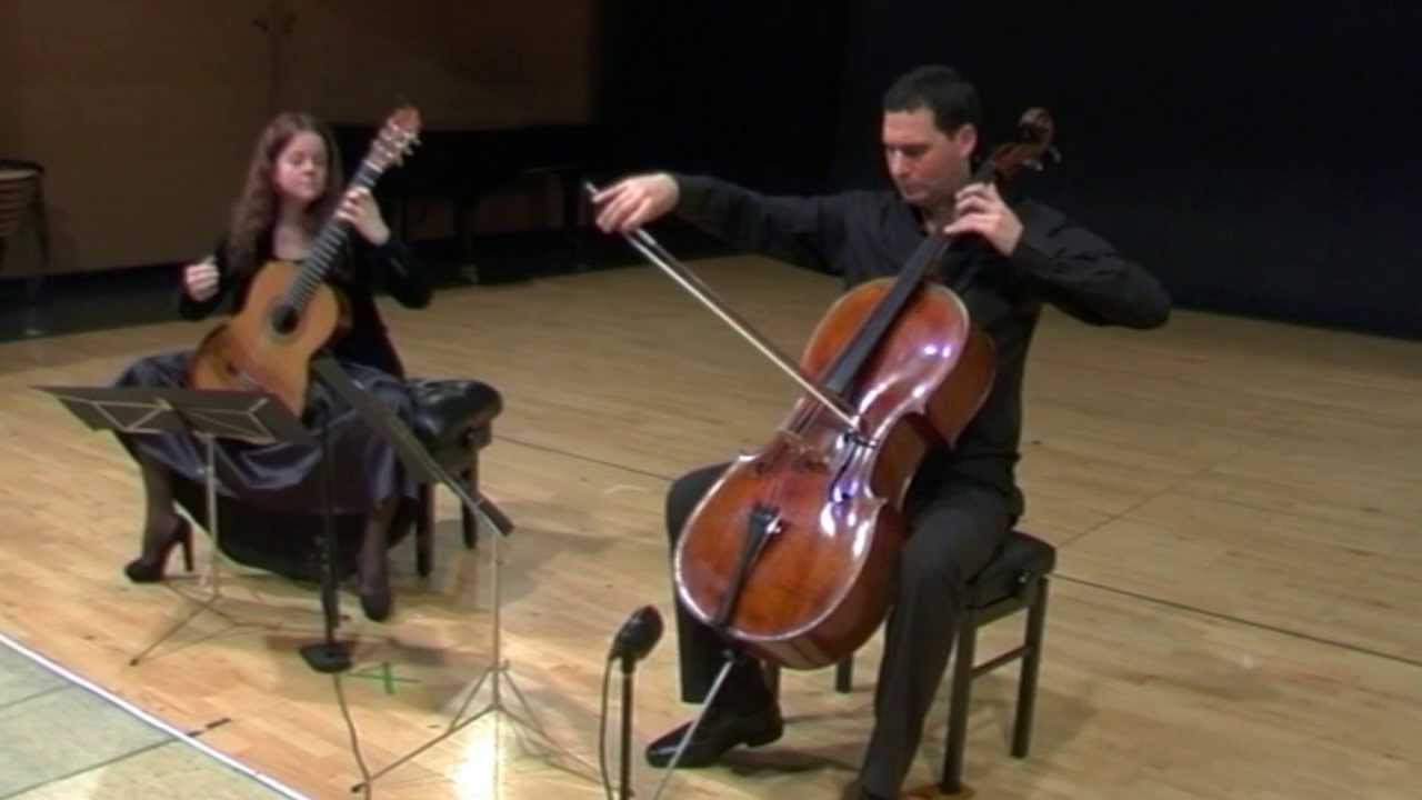 J S BACH - ARIA BWV 1068 - Antonio Martín -  Marisa Gómez