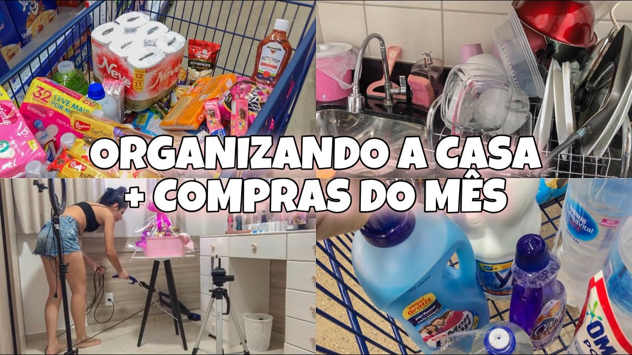 VLOG: ROTINA + COMPRAS DO MÊS
