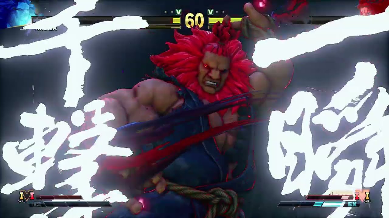STREET FIGHTER V Akuma vs Necalli