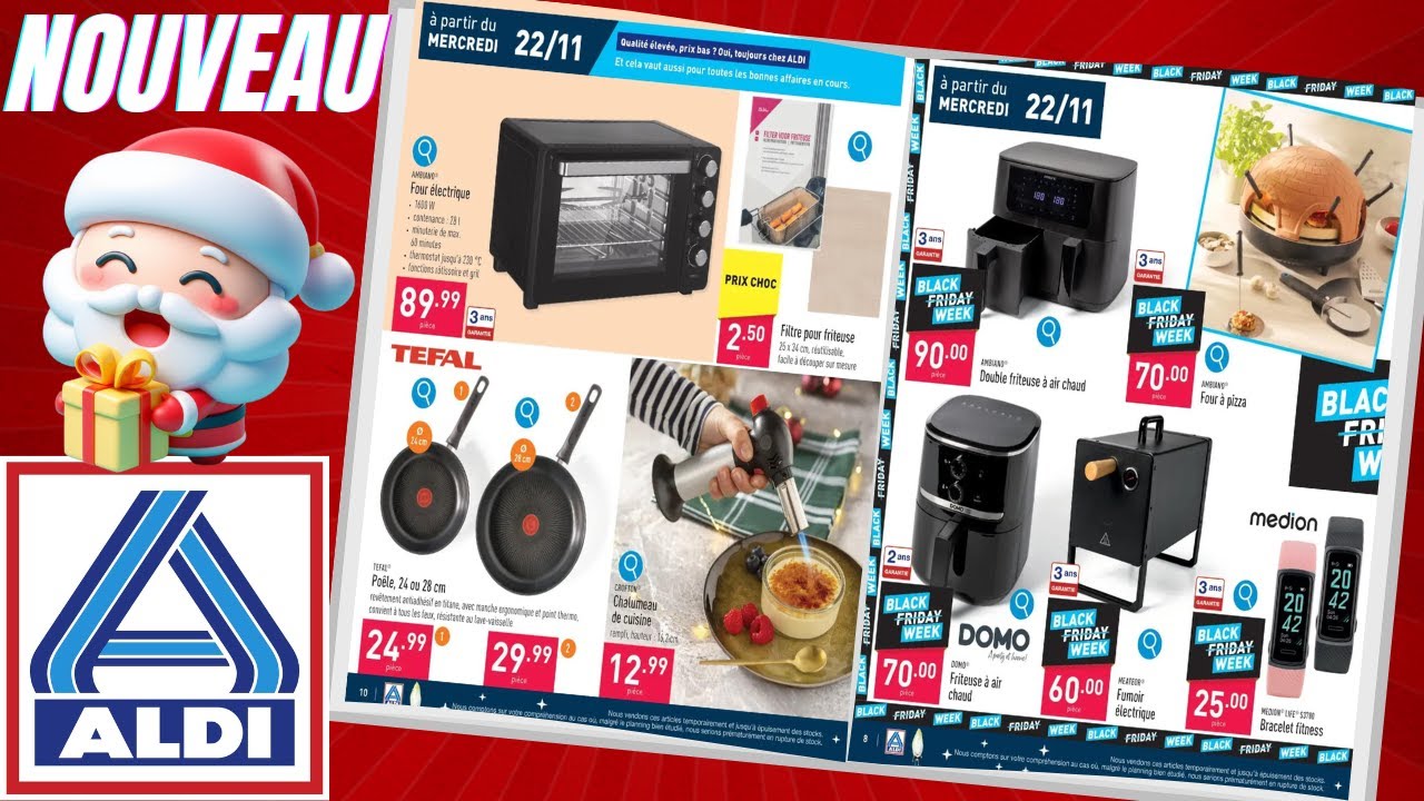 folder ALDI du 20 au 25 novembre 2023 💝 BLACK FRIDAY WEEK - BELGIQUE
