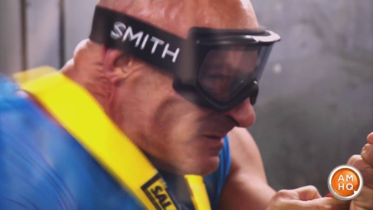 Jim Cantore Stands Up to Category 5 Wind Speeds
