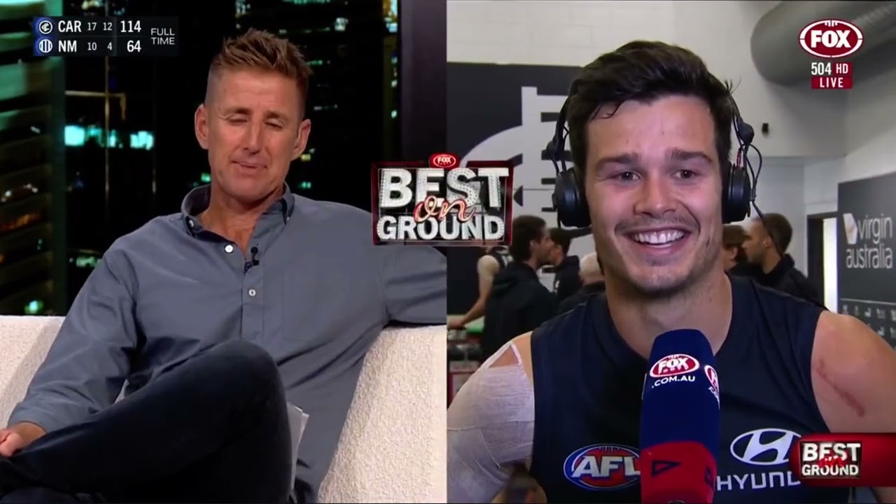 Jack silvagni on his own dad not supporting him best on ground fox footy