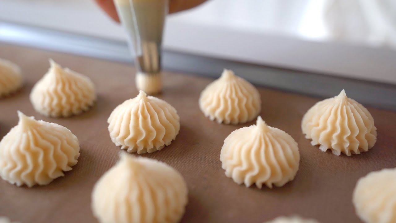 Sub)초간단 빵집 사장님 레시피 상투과자 만들기(선물로 좋아요!)Korean-style cookie-Sangtu gwaja | 러블리 베이킹(lovely baking)