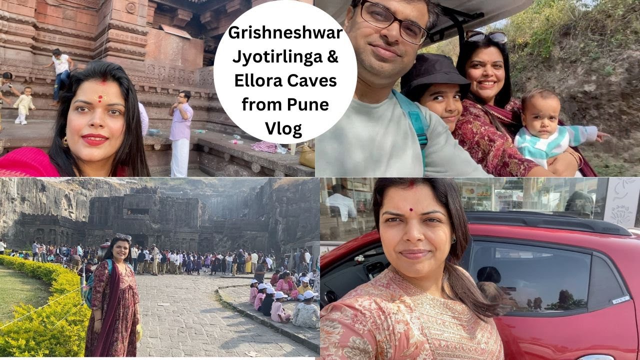 Grishneshwar Jyotirlinga & Ellora Caves from Pune Vlog | Preeti Pranav