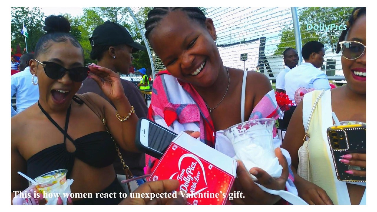 Giving ladies Unexpected gifts on Valentine's day