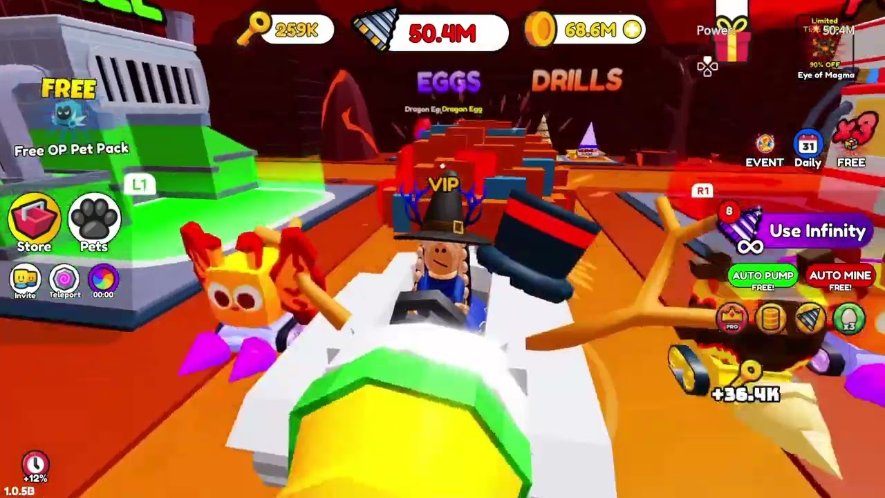 Roblox(Ultimate Drill Simulator)(Part6)