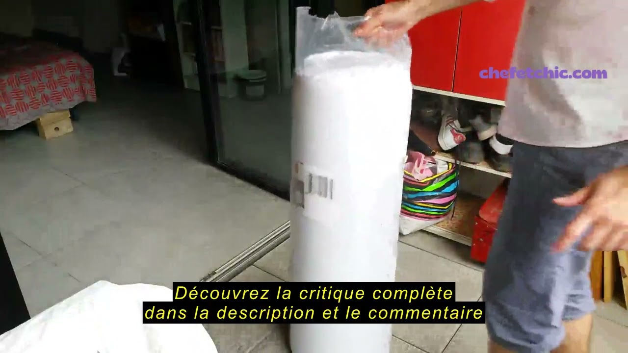 Avis sur la Abeil - Matelas en Mousse AB100 - Dureté Ferme H3 - Housse Microfibre Ultra Douce, Amovi