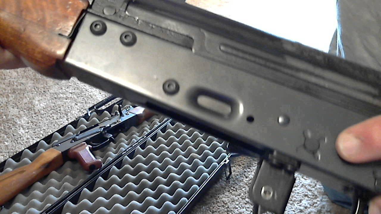 a couple of ak-74's i put together from parts kits